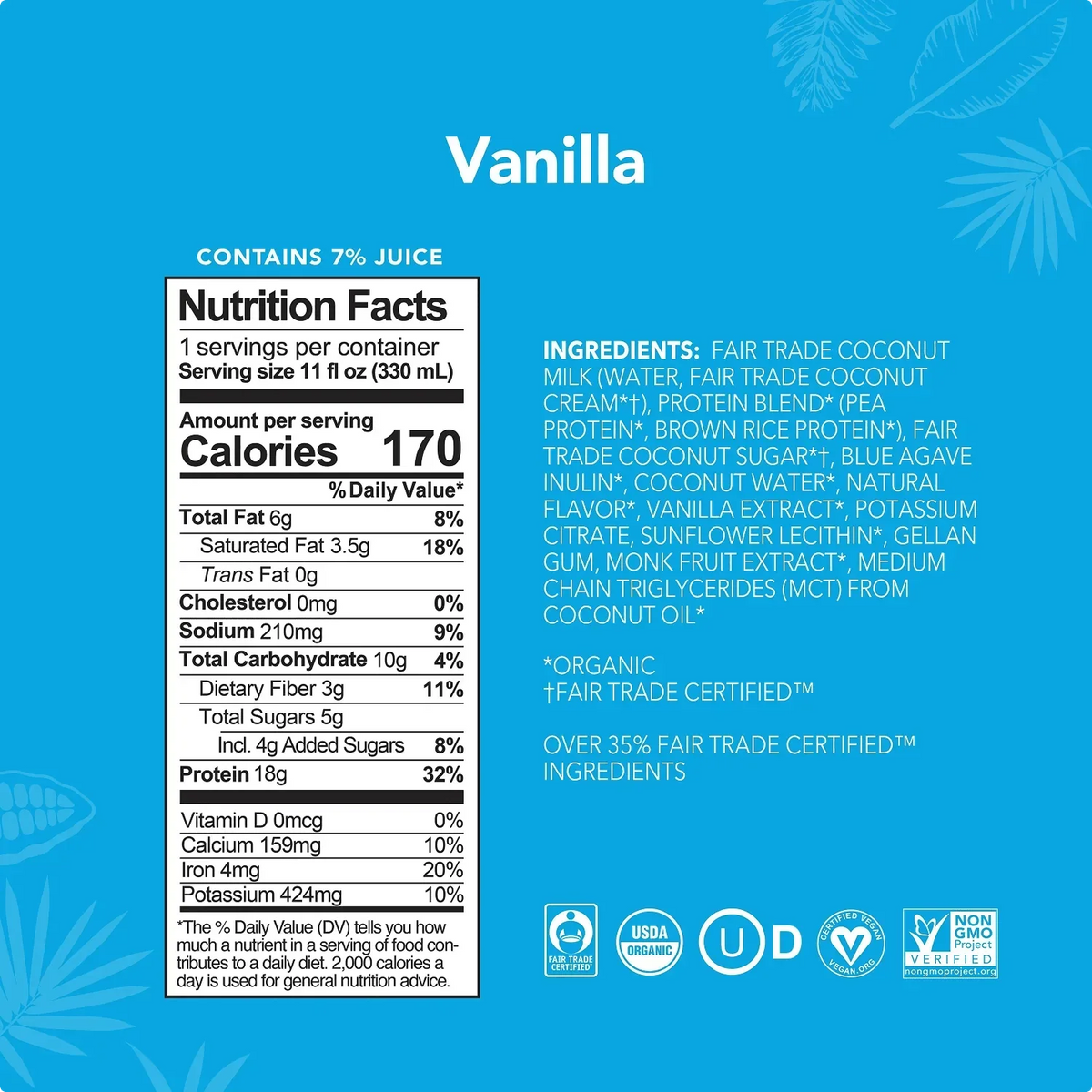 Vanilla - Protein Drinks - Protein-Packed and Ready to Go E1