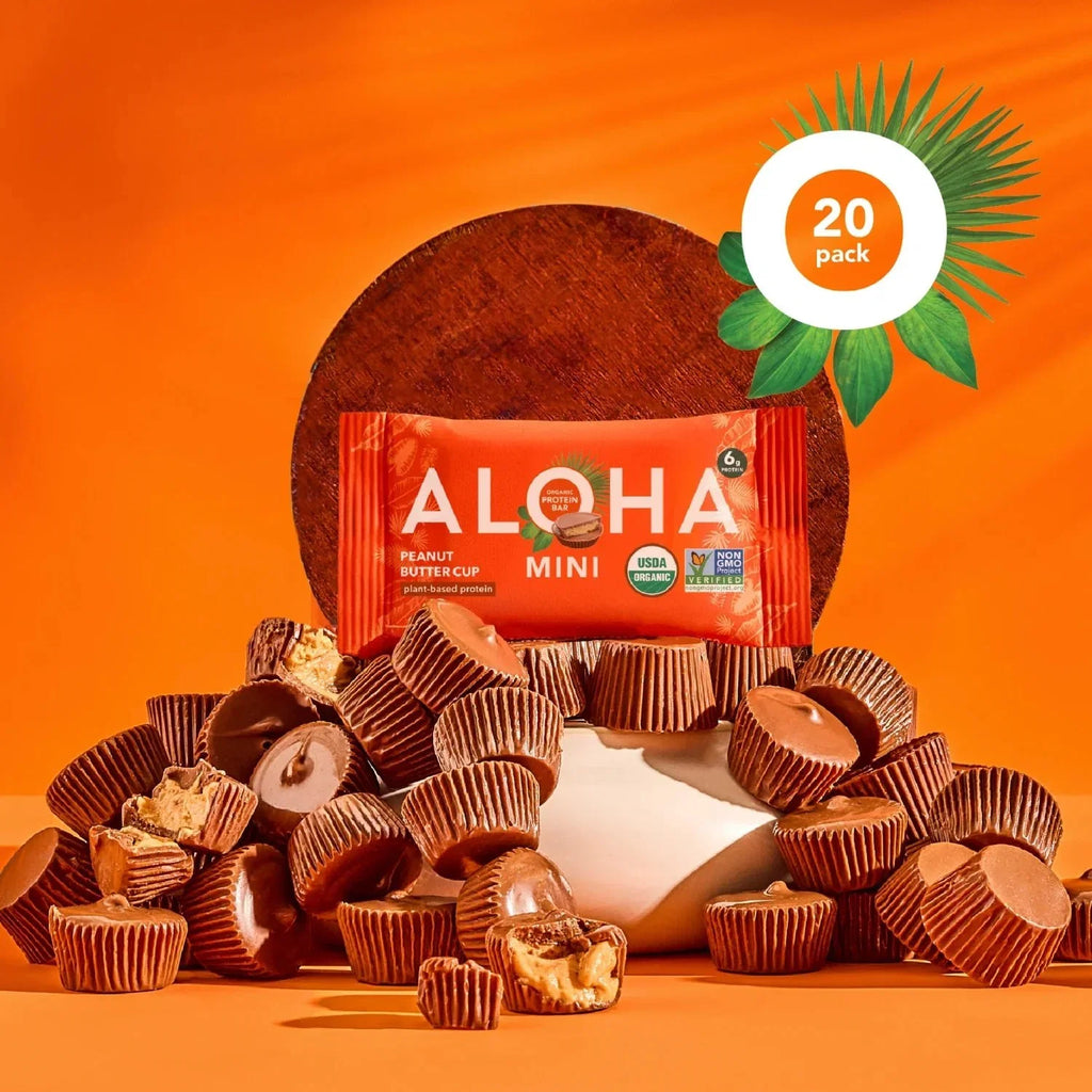 Peanut Butter Cup - Mini Bars - Plant-Based Fuel for Busy Days