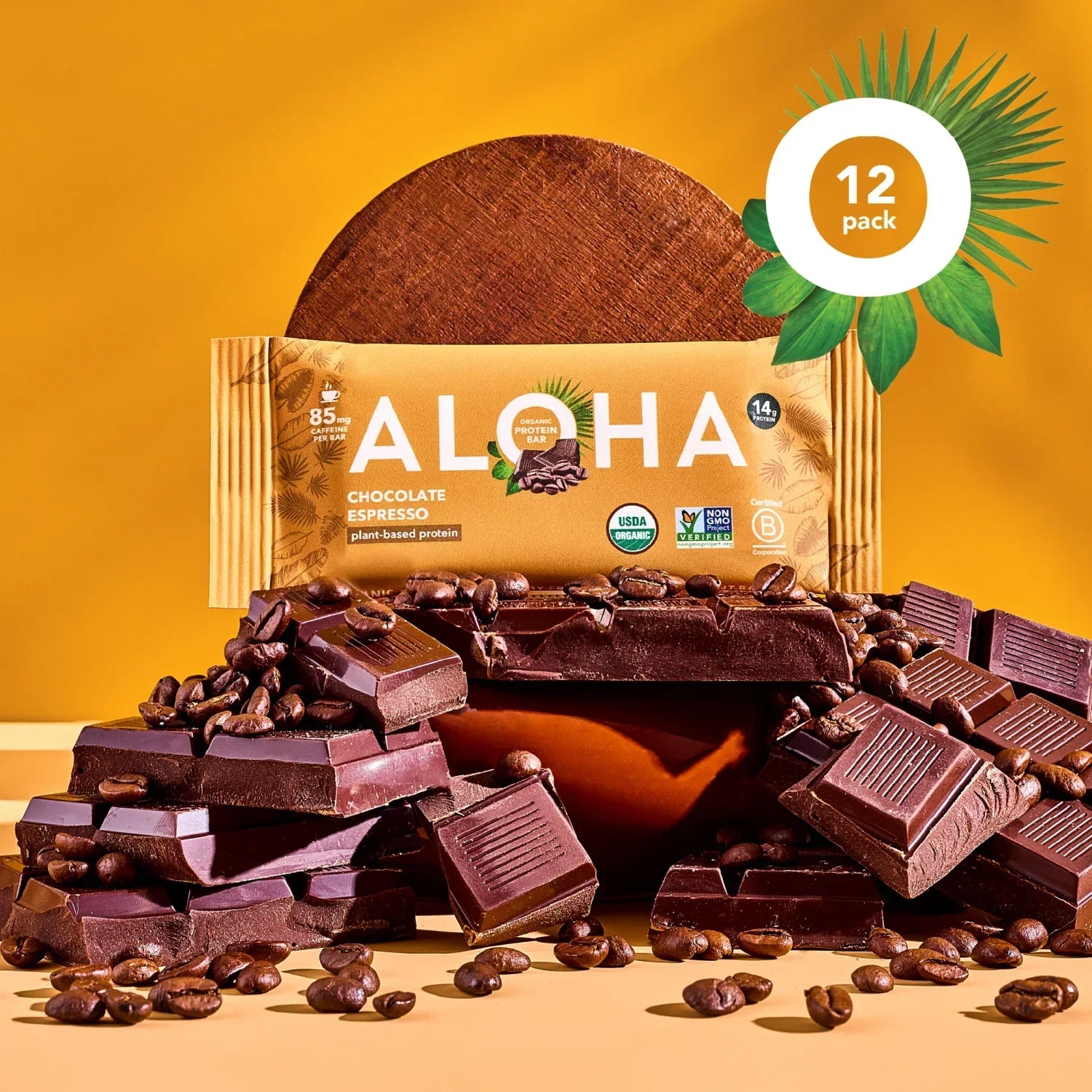 Chocolate Espresso - Protein Bars - Plant-Based Fuel for Busy Days