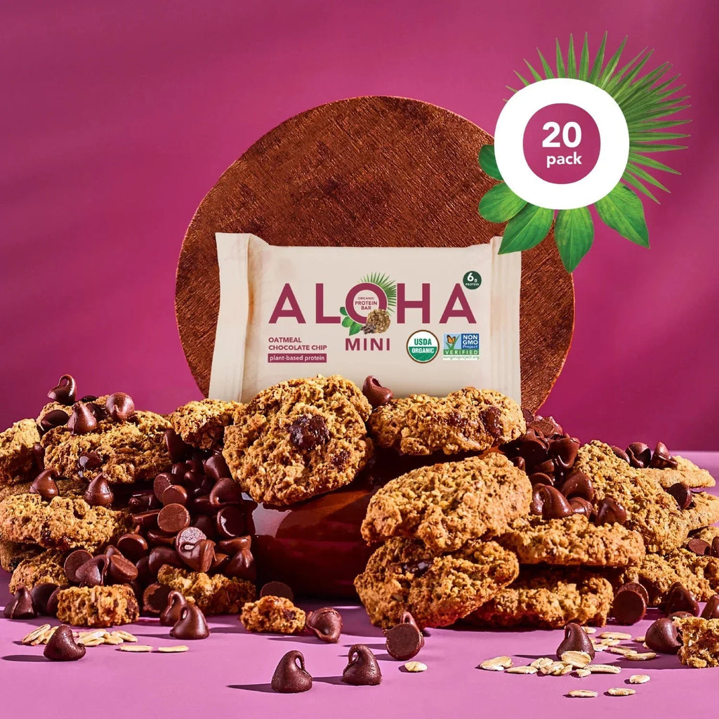 Oatmeal Chocolate Chip - Mini Bars - Protein-Packed and Ready to Go