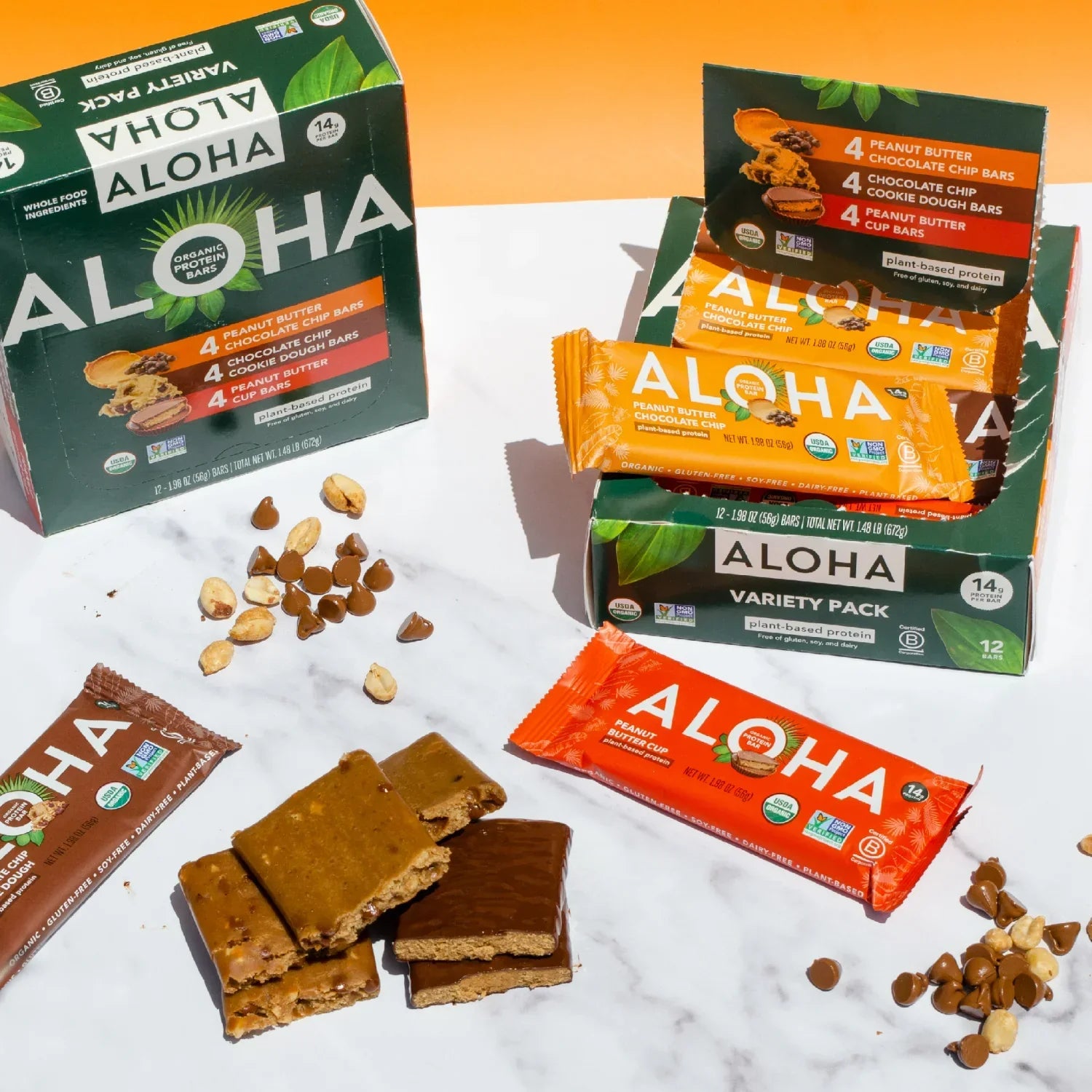 Peanut Butter & Cookie Dough - Variety Pack - Plant-Based Fuel for Busy Days
