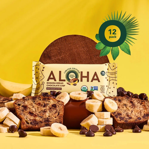 Banana Bread Chocolate Chip - Protein Bars - Plant-Based Fuel for Busy Days
