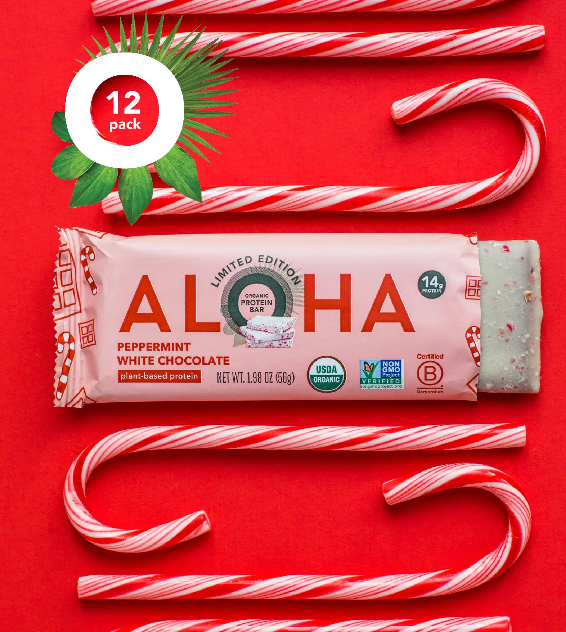 Peppermint White Chocolate - Protein Bars - A Better Snack for Every Day
