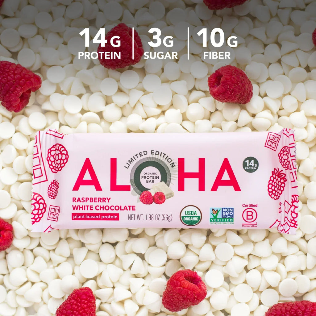 Raspberry White Chocolate - Protein Bars - Clean Energy, Deliciously Made