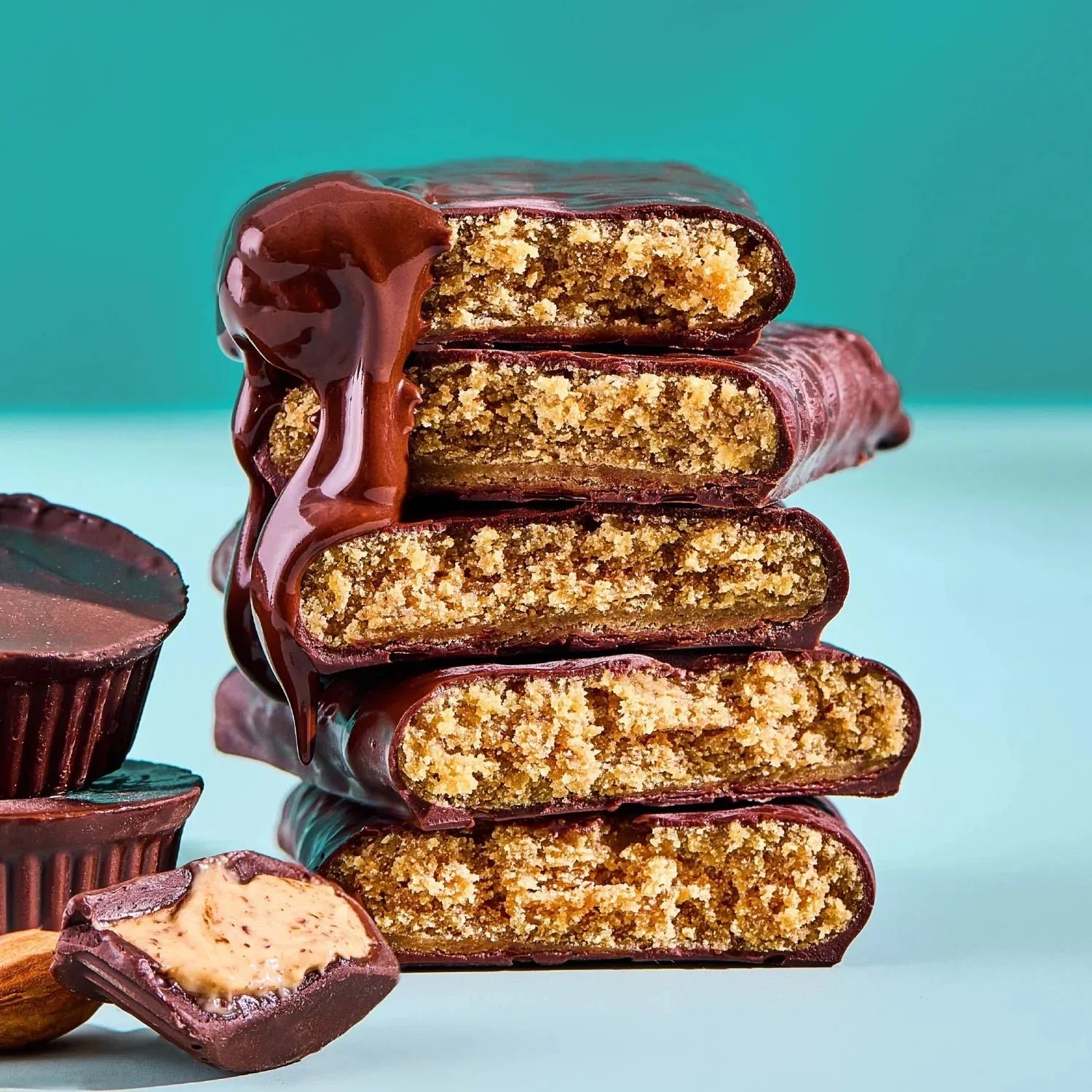 Almond Butter Cup - Protein Bars - Protein-Packed and Ready to Go