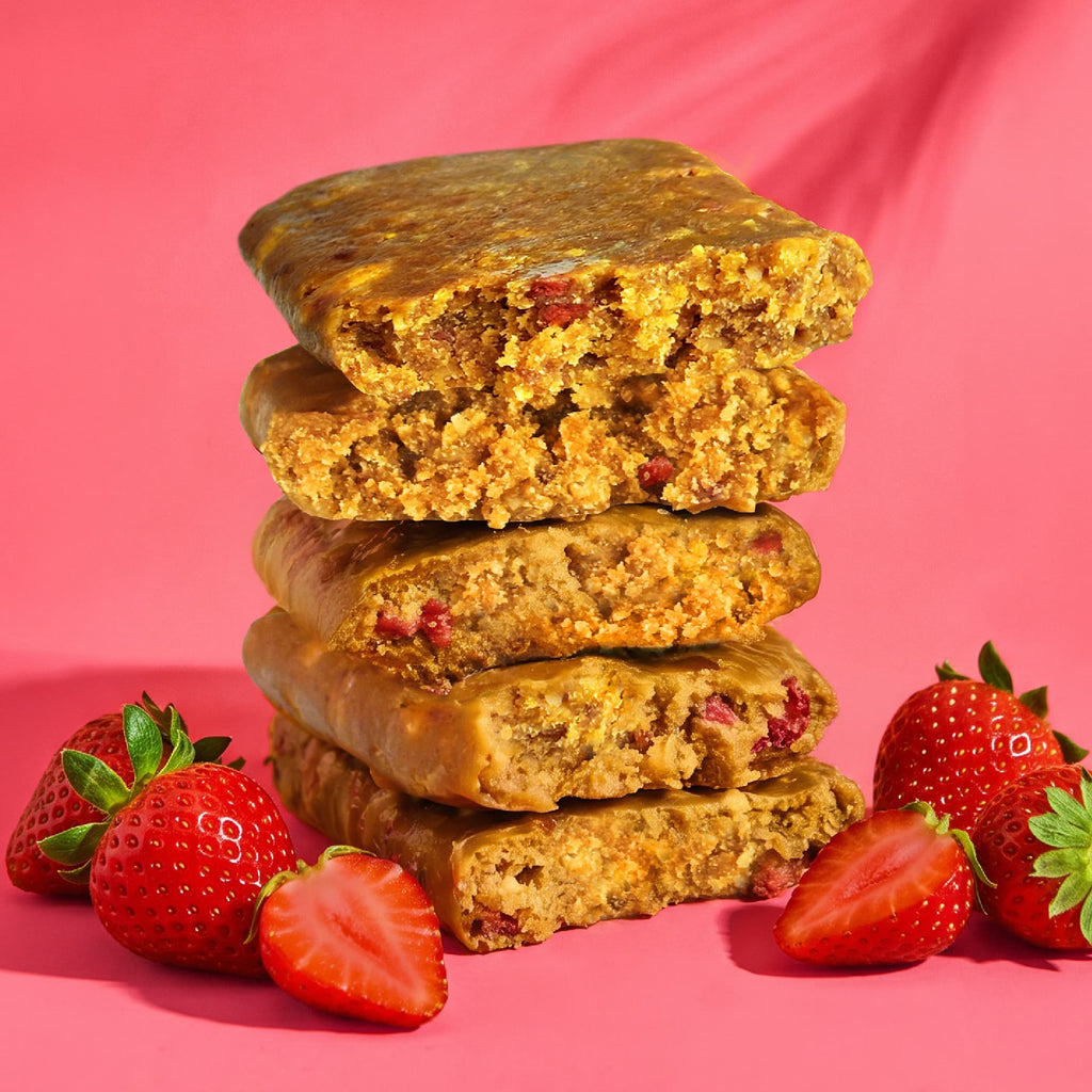 Strawberry - Protein Bars - Protein-Packed and Ready to Go
