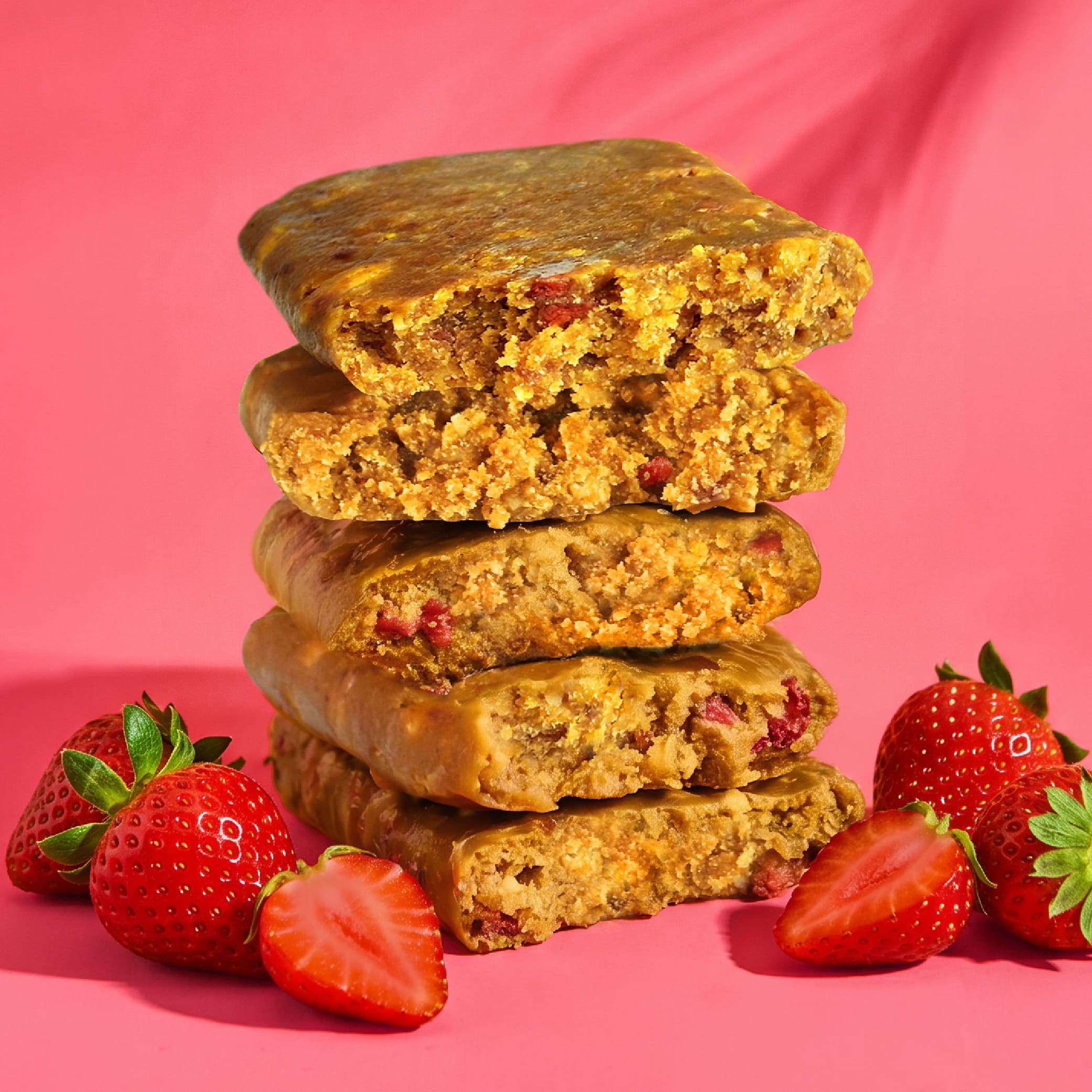 Strawberry - Protein Bars - Protein-Packed and Ready to Go