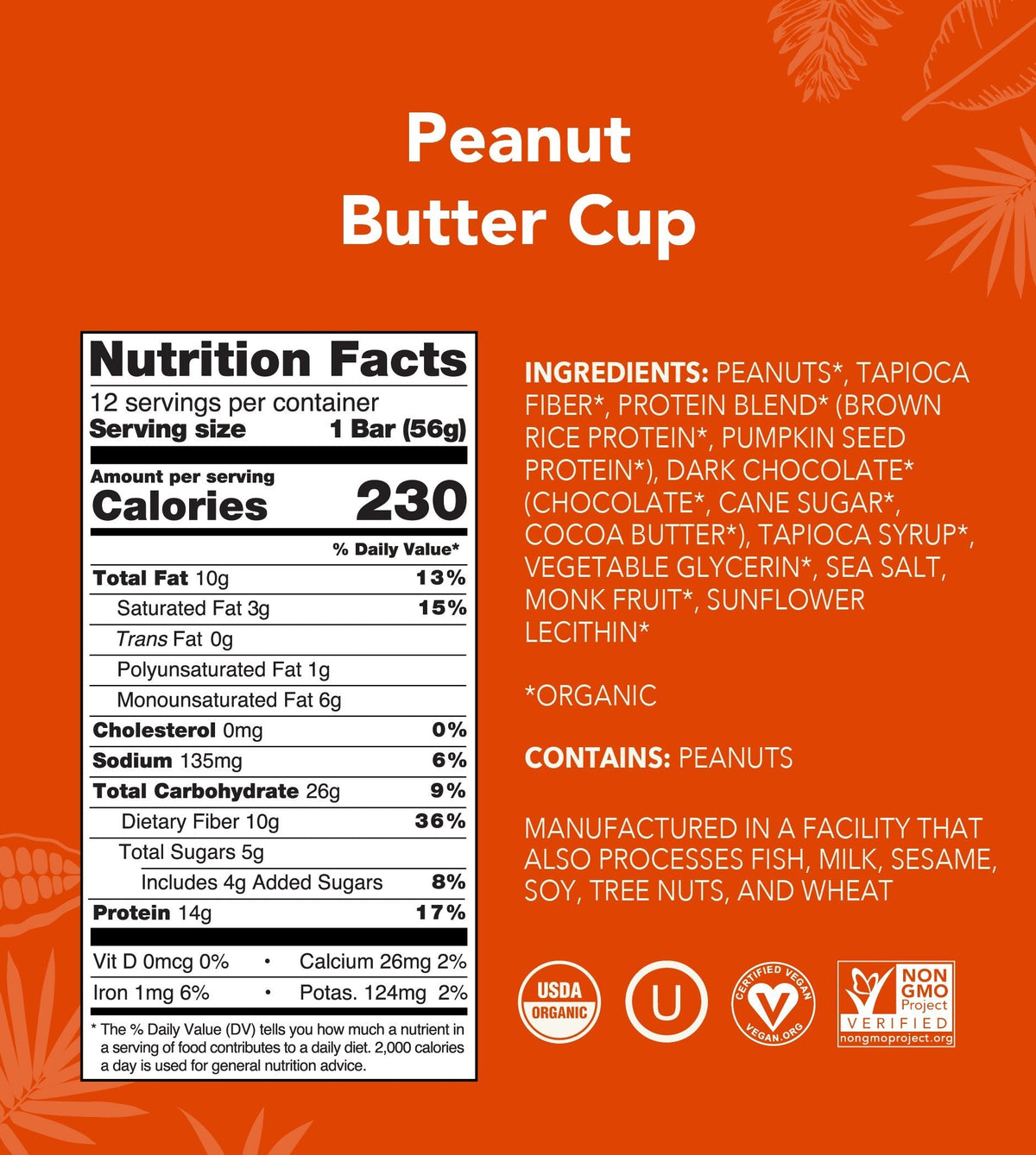 Peanut Butter Cup - Protein Bars - A Better Snack for Every Day O6