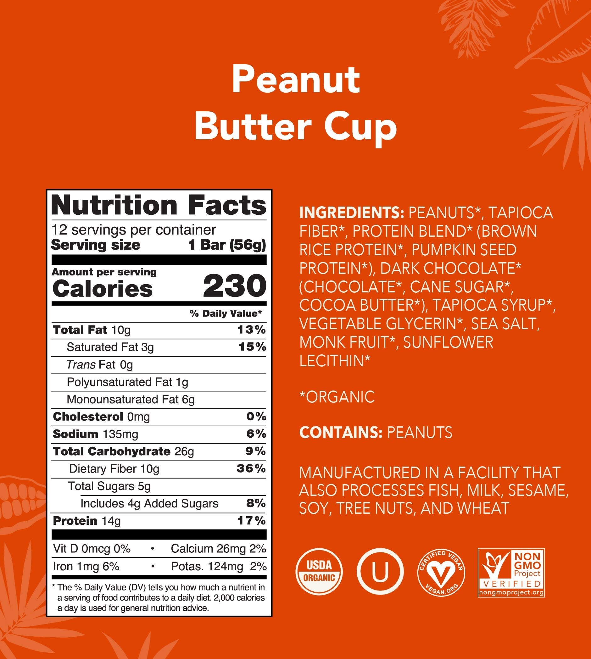 Peanut Butter Cup - Protein Bars - A Better Snack for Every Day