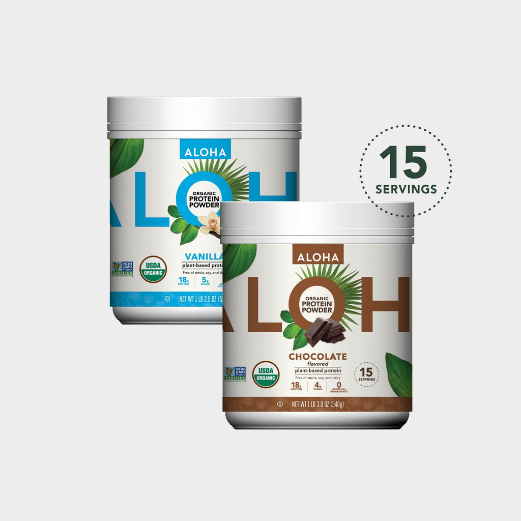 Chocolate + Vanilla Protein Powder - Variety Pack - Protein-Packed and Ready to Go
