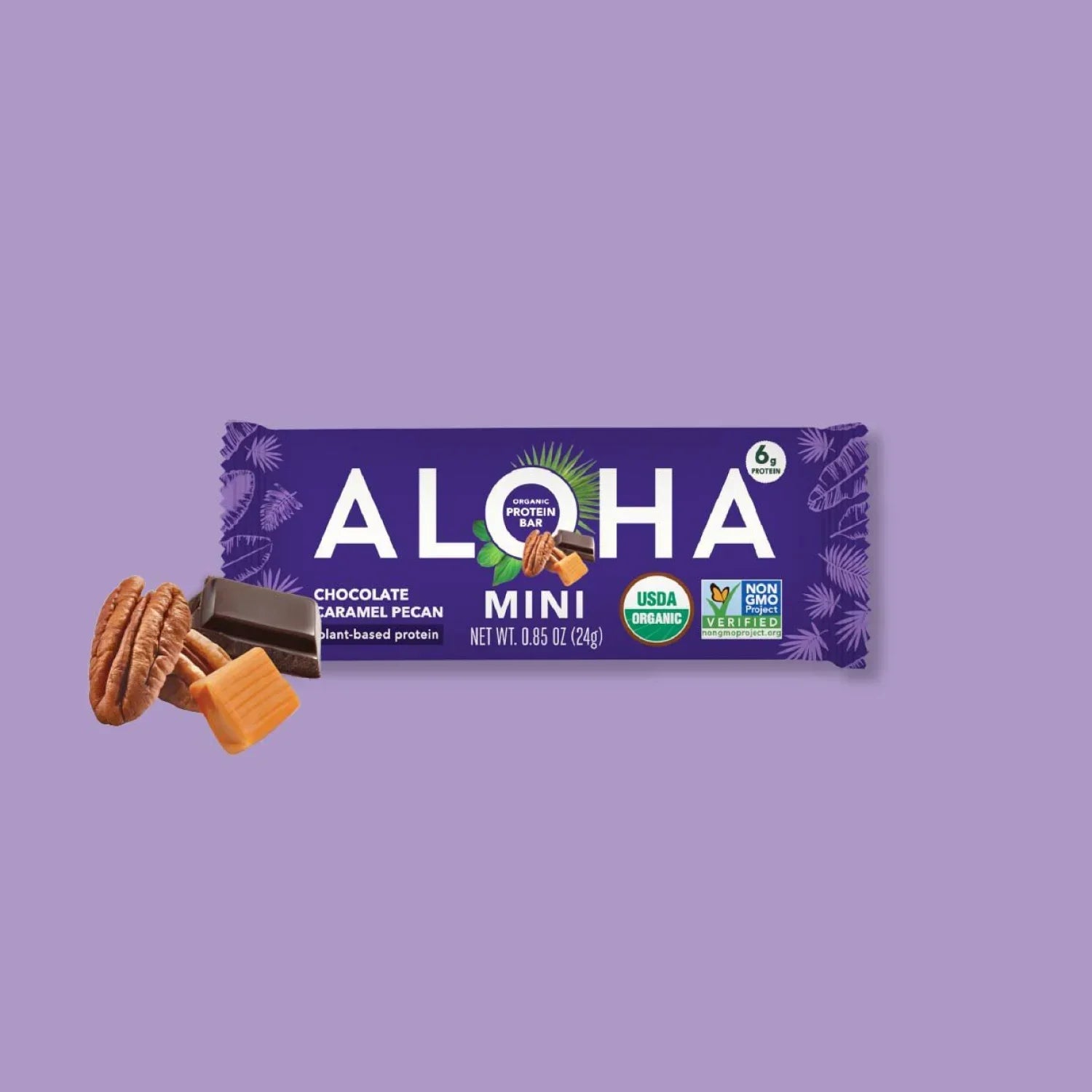 Chocolate Caramel Pecan - Mini Bars - Plant-Based Fuel for Busy Days