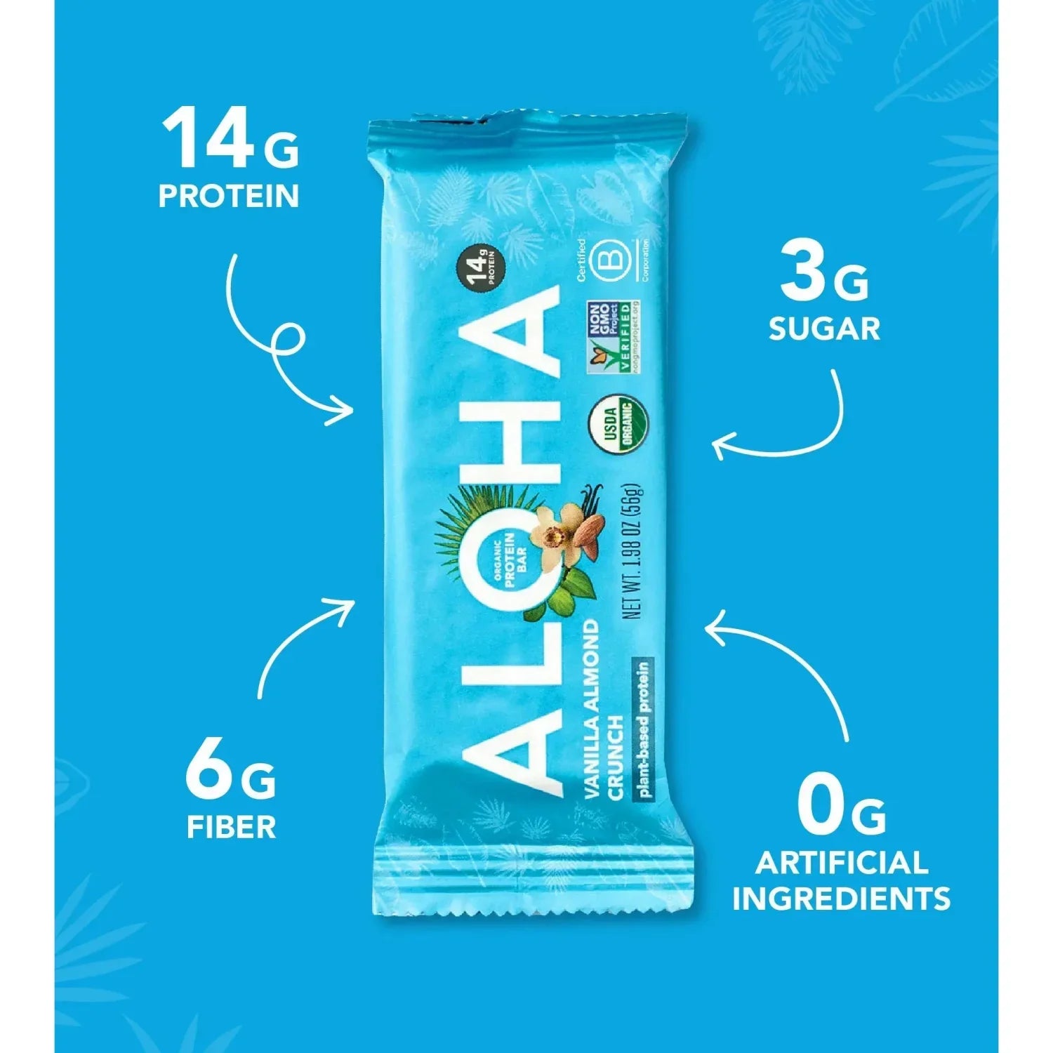 Vanilla Almond Crunch - Protein Bars - Protein-Packed and Ready to Go