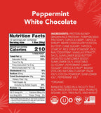 Peppermint White Chocolate - Protein Bars - A Better Snack for Every Day