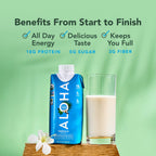 Vanilla Protein Drinks - 4-Pack - Feel-Good Fuel for Any Routine