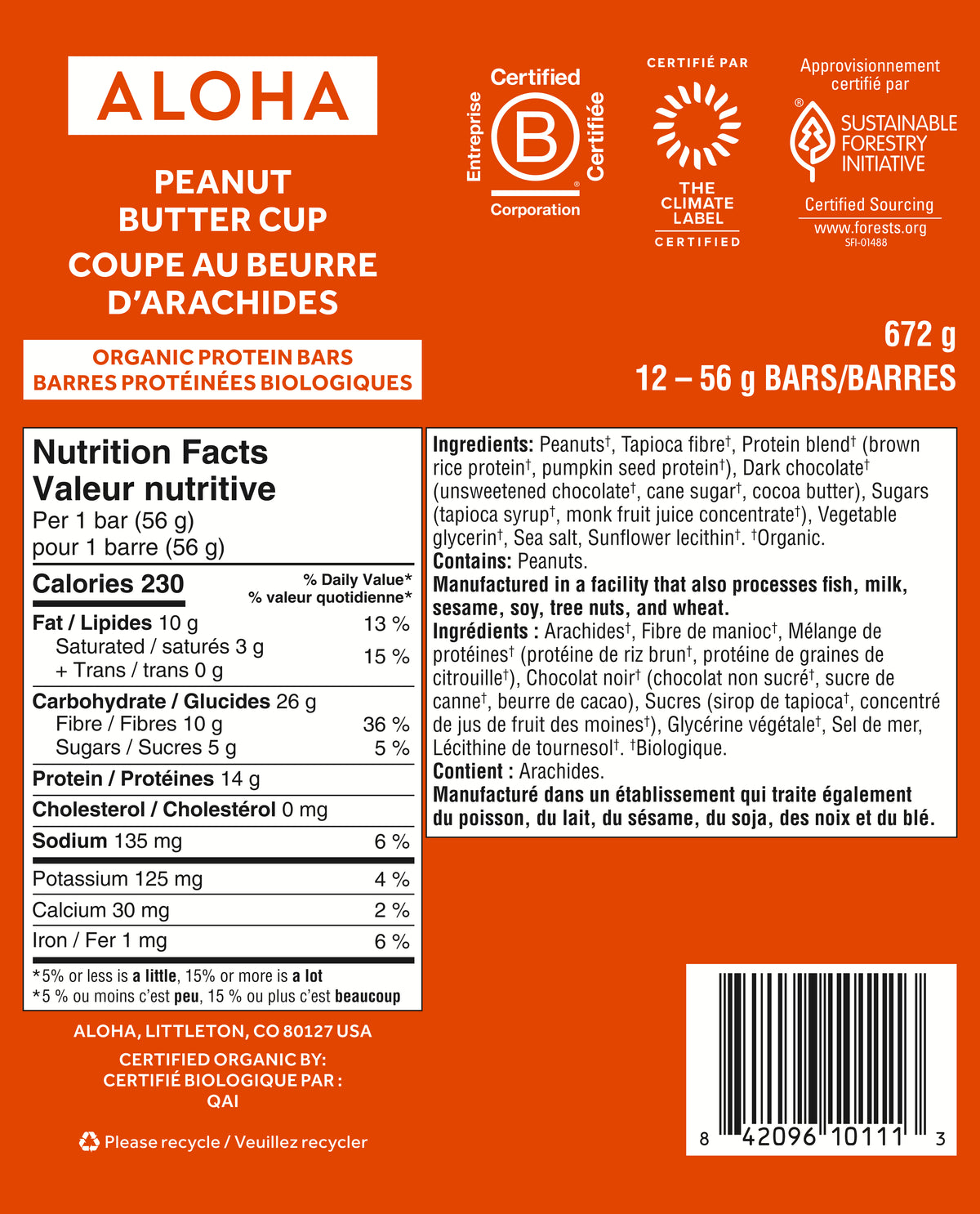 Peanut Butter Cup - Protein Bars (CAD) - A Better Snack for Every Day L7