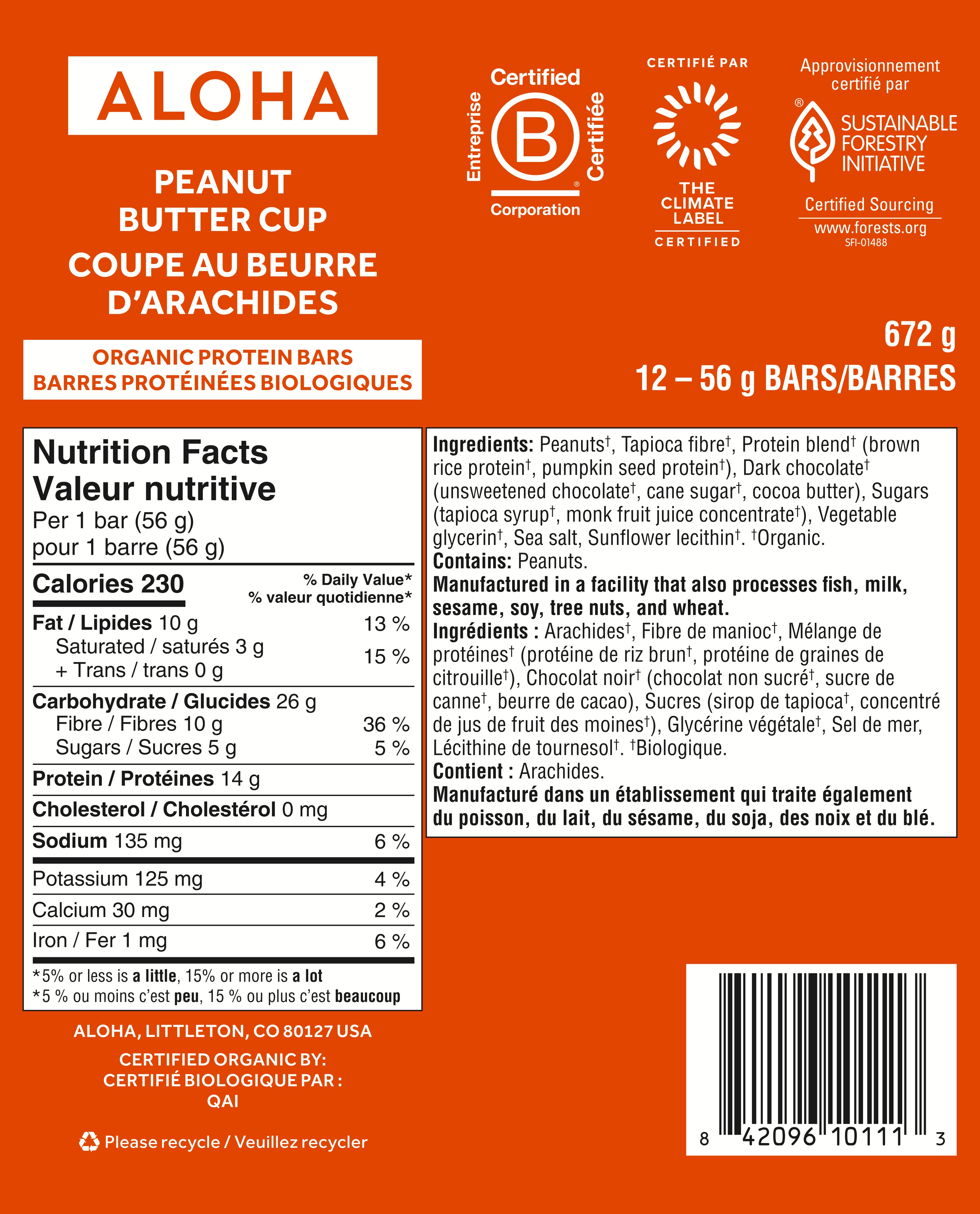 Peanut Butter Cup - Protein Bars (CAD) - A Better Snack for Every Day