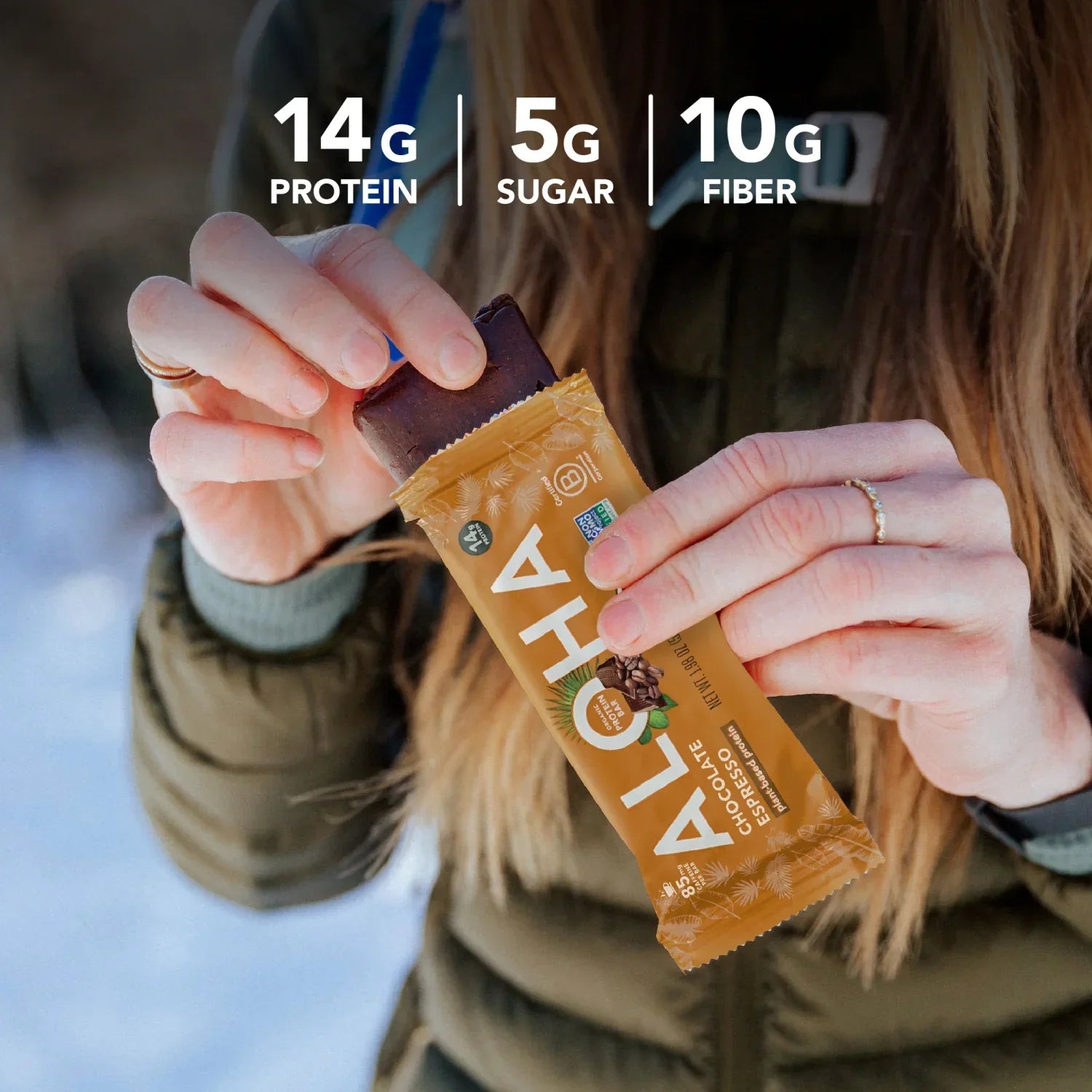 Chocolate Espresso - Protein Bars - Plant-Based Fuel for Busy Days