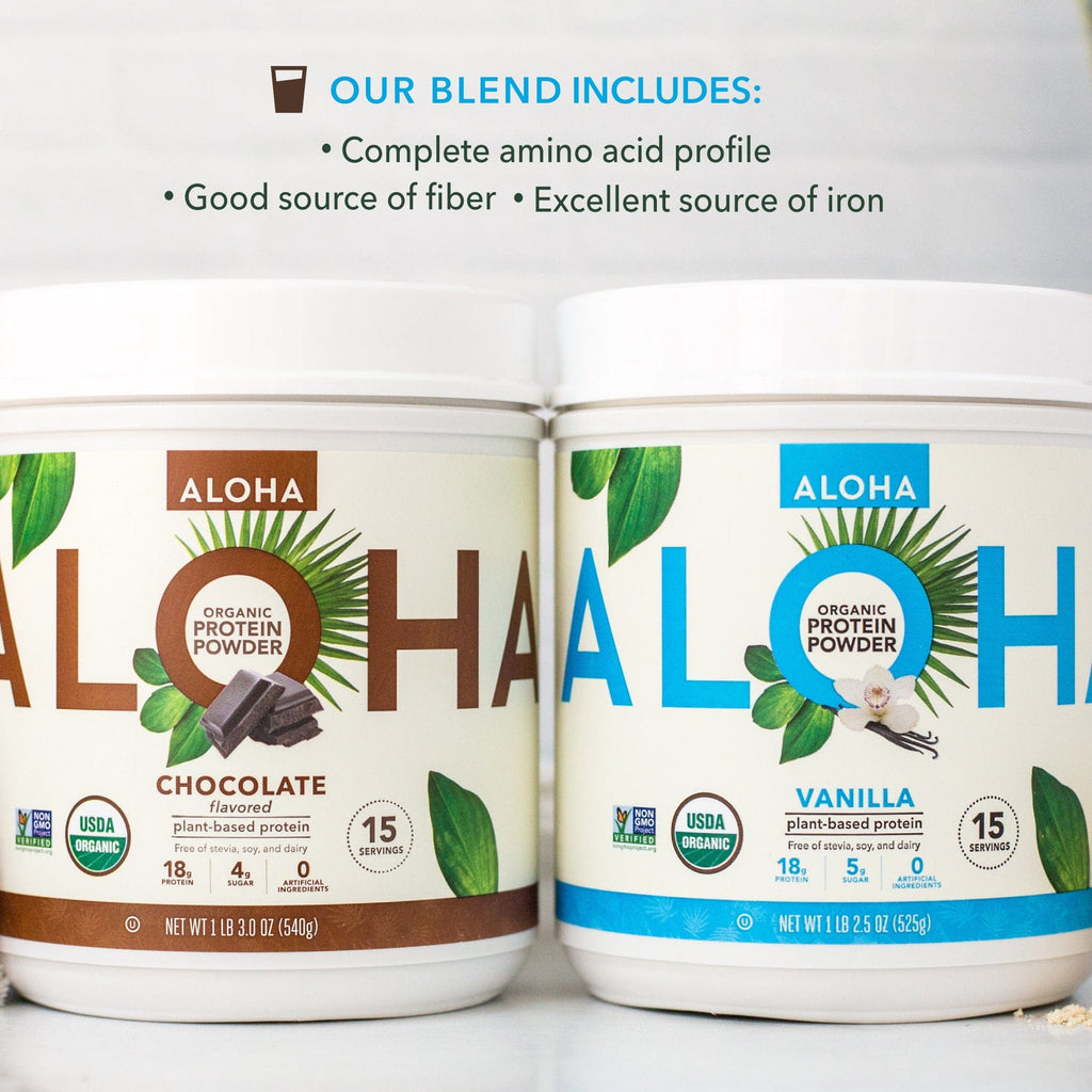 Chocolate + Vanilla Protein Powder - Variety Pack - Protein-Packed and Ready to Go