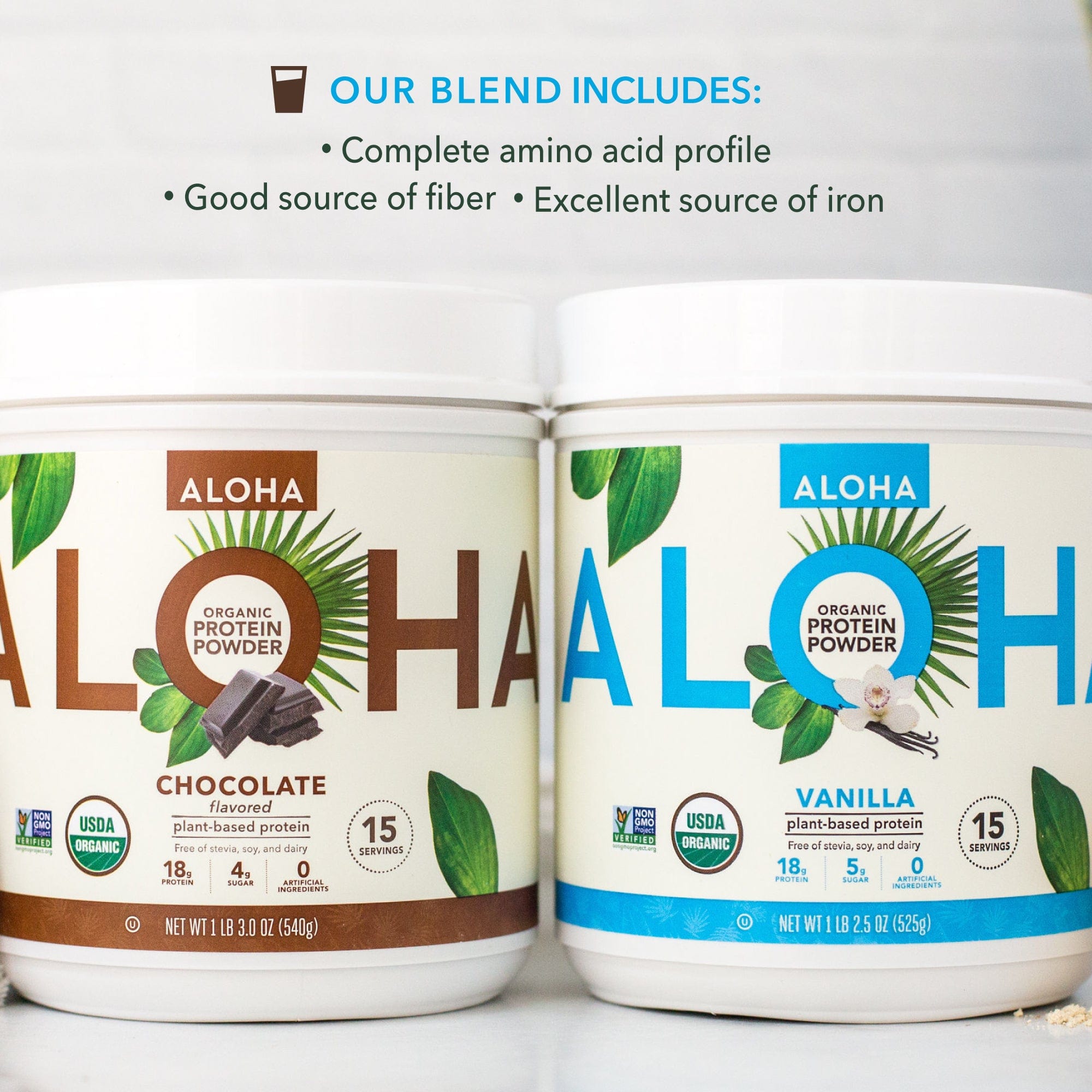 Chocolate + Vanilla Protein Powder - Variety Pack - Protein-Packed and Ready to Go