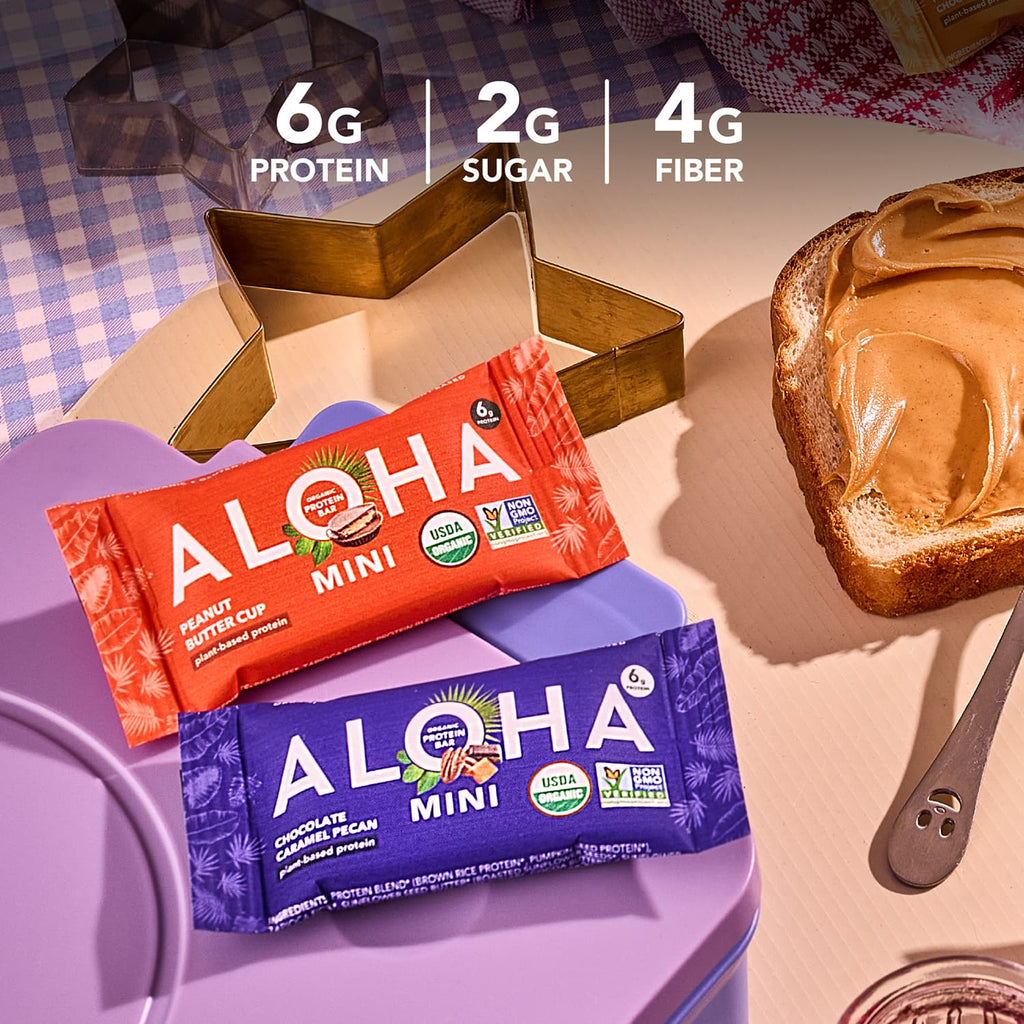 Chocolate Caramel Pecan - Mini Bars - Plant-Based Fuel for Busy Days