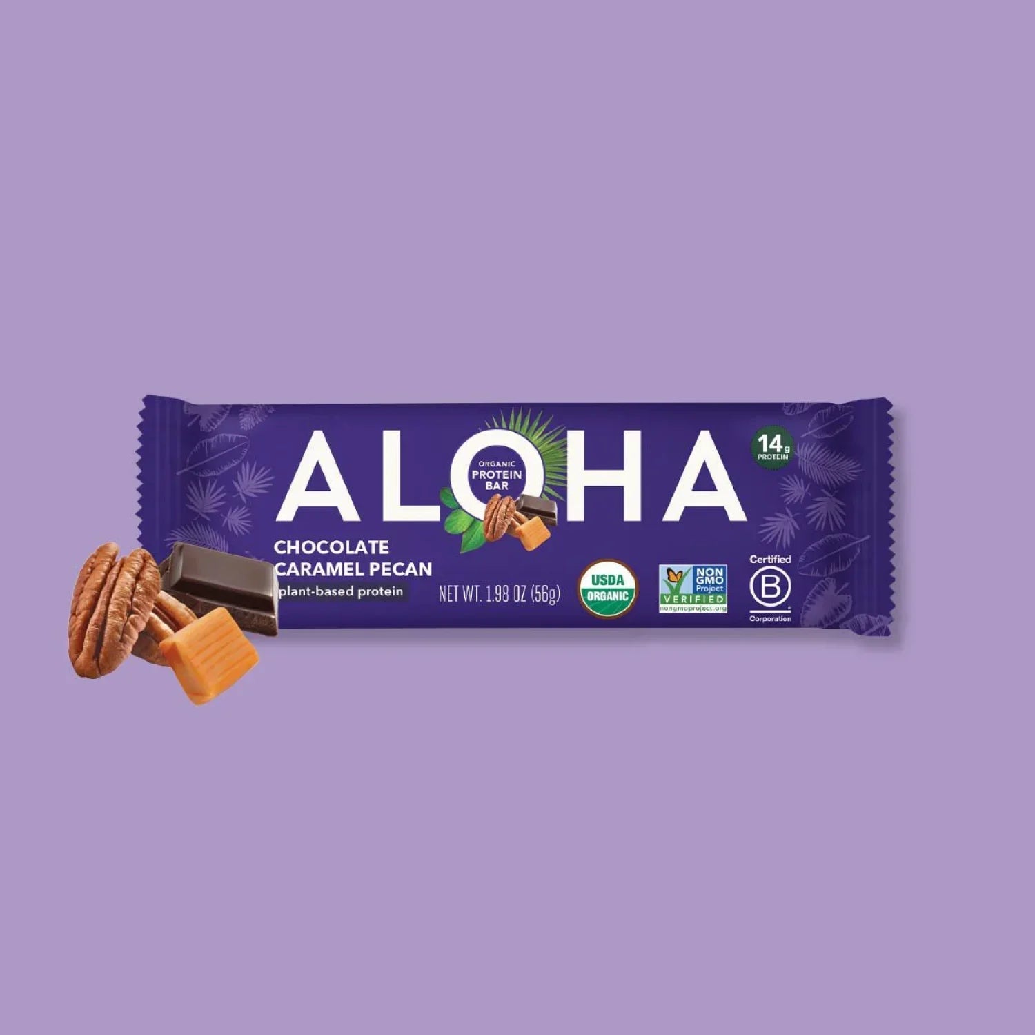 Chocolate Caramel Pecan - Protein Bars - Plant-Based Fuel for Busy Days